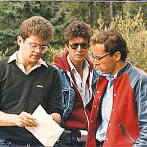 David Winning directing first feature Storm 1987 with Michael Kevis and David Palffy