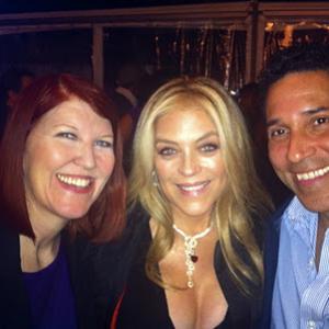 Kate Flannery, Lydia Cornell, Oscar Nunez from THE OFFICE at Blessings in a Backpack at the London Hotel 2012