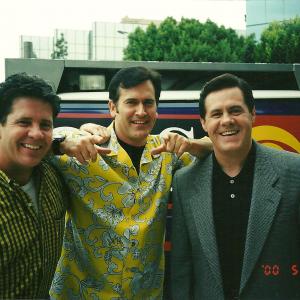 Butch and Ben with long time friend Bruce Campbell