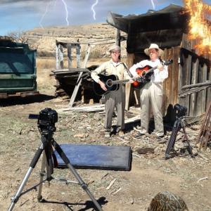 McCain Brothers shooting Inbred Jed music video