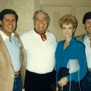 The McCain Brothers with Academy Award winner Ernest Borgnine and Tova.
