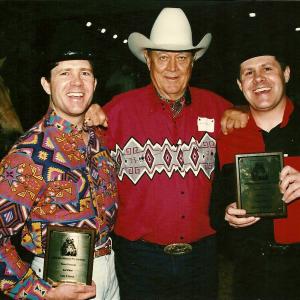 Butch and Ben with Academy Award winner Ben Johnson