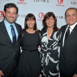 Rob Sharenow, Nancy Bennett, Tanya Lopez, and Larry A. Thompson at Lifetime 