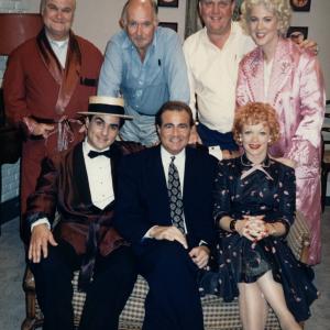 Larry A Thompson with cast of Lucy  Desi Before The Laughter