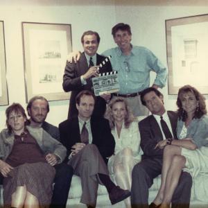 Larry A. Thompson with cast and crew of 