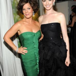 Marcia Gay Harden and Anne Hathaway