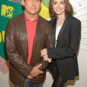 Anne Hathaway and Steve Carell