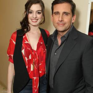 Anne Hathaway and Steve Carell