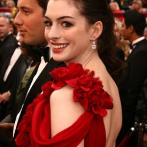 Anne Hathaway at event of The 80th Annual Academy Awards 2008