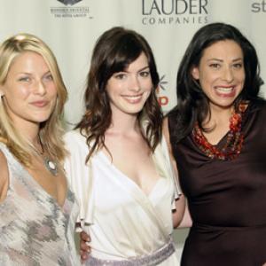 Anne Hathaway Ali Larter and Stacy London