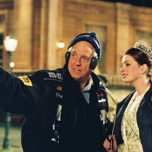 Anne Hathaway and Garry Marshall in The Princess Diaries 2 Royal Engagement 2004