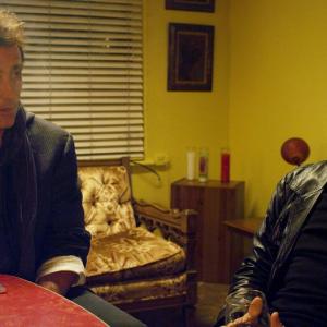 Paul Hipp and Willem Dafoe in 444LastDay On Earth