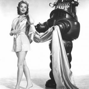 Forbidden Planet Anne Francis Robby the Robot MGM 1956 IV