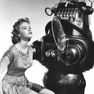 Forbidden Planet Anne Francis Robby the Robot MGM 1956 IV
