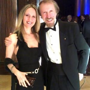 with Composer Charles Bernstein at the 2012 ASCAP dinner