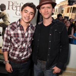 Clifton Collins Jr and Jansen Panettiere at event of The Perfect Game 2009