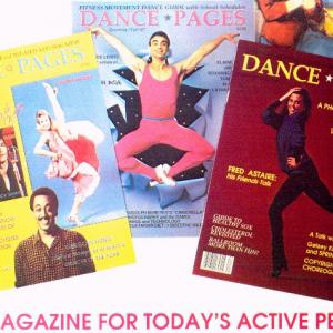Dance Pages Magazine Fifth Anniversary Celebration of Film & Broadway dance stars Jennifer Grey, Patrick Swayze, Gregory Hines, Cynthia Rhodes, Lawrence Leritz, and Ann Reinking