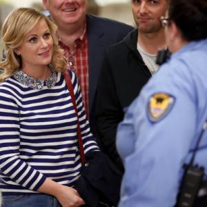 Still of Adam Scott, Jim O'Heir and Amy Poehler in Parks and Recreation (2009)