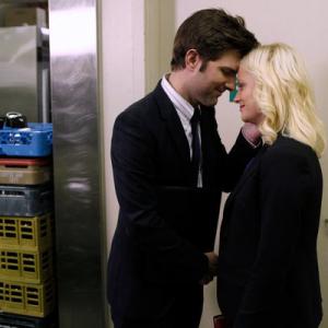 Still of Adam Scott and Amy Poehler in Parks and Recreation 2009