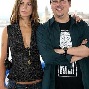 Elio Quiroga with Silke in the Sitges Film Festival, 2007