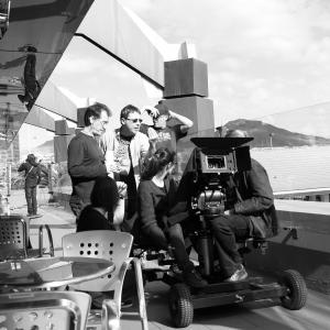 Elio Quiroga shooting THE ONE commercial with AD Luis SnchezGijn and DoP Pablo Rosso 2012