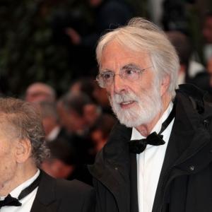 JeanLouis Trintignant and Michael Haneke at event of Tereses nuodeme 2012