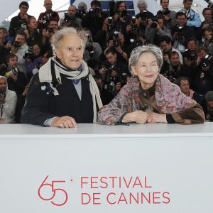 Jean-Louis Trintignant and Emmanuelle Riva at event of Amour (2012)