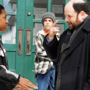 Still of Jason Alexander and Tyler James Williams in Everybody Hates Chris 2005