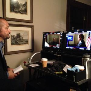 Ben Bray Directing an episode of State of Affairs titled 