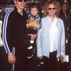 Virginia Madsen and Antonio Sabato Jr. at event of Quest for Camelot (1998)