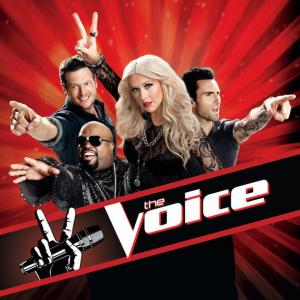 Still of Christina Aguilera and Blake Shelton in The Voice 2011