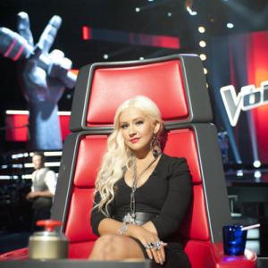 Still of Christina Aguilera in The Voice 2011