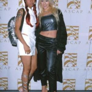 Christina Aguilera and Lisa 'Left Eye' Lopes