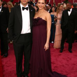 Jessica Alba and Cash Warren at event of The 80th Annual Academy Awards (2008)