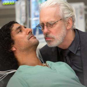 Still of Naveen Andrews and Terrence Mann in Sense8 2015