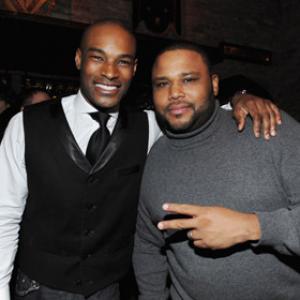 Tyson Beckford and Anthony Anderson