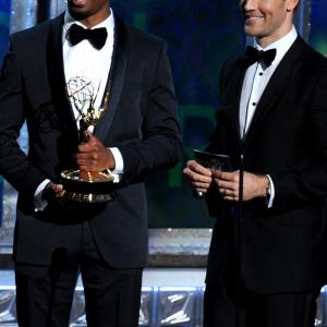 James Van Der Beek and Damon Wayans Jr. at event of The 64th Primetime Emmy Awards (2012)