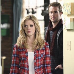 Still of James Van Der Beek and Dreama Walker in Dont Trust the B in Apartment 23 2012