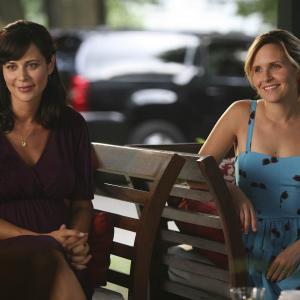 Still of Catherine Bell and Sally Pressman in Army Wives 2007