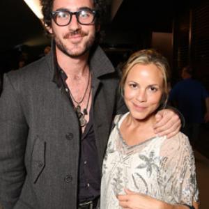 Maria Bello and Bryn Mooser at event of W. (2008)