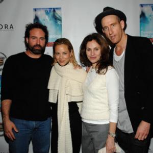 Amy Brenneman, Jason Patric, Maria Bello and Johan Renck at event of Downloading Nancy (2008)