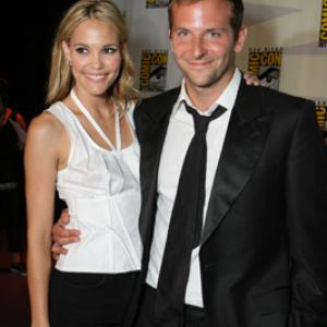 Leslie Bibb and Bradley Cooper at event of The Midnight Meat Train 2008