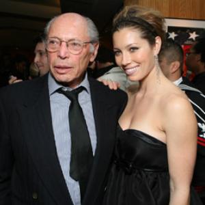 Jessica Biel and Irwin Winkler at event of Home of the Brave 2006