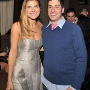 Jason Biggs and Lake Bell at event of Over Her Dead Body 2008