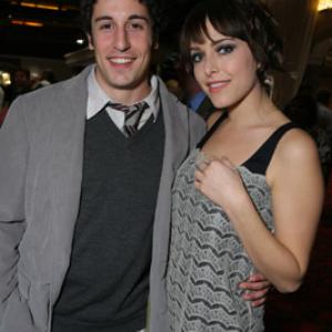 Jason Biggs and Jenny Mollen at event of Rambo (2008)
