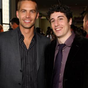 Jason Biggs and Paul Walker at event of Eight Below (2006)