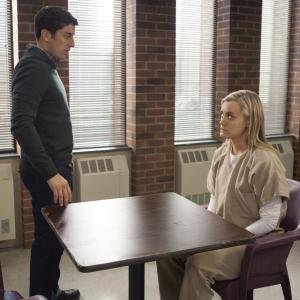 Still of Jason Biggs and Taylor Schilling in Orange Is the New Black (2013)