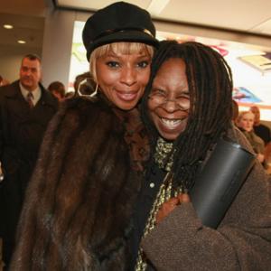 Whoopi Goldberg and Mary J. Blige