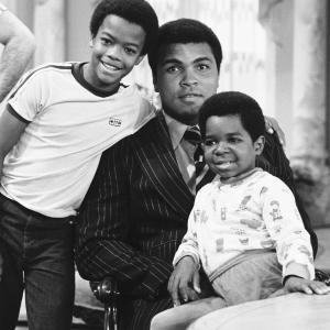 Still of Muhammad Ali Todd Bridges and Gary Coleman in Diffrent Strokes 1978