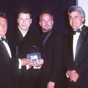 Dustin Hoffman, John Travolta, Garth Brooks and Jay Leno